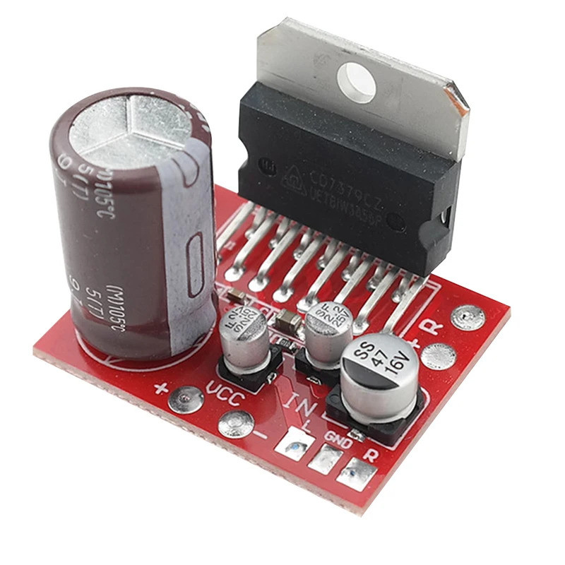 เครื่องขยายเสียง Amplificador TDA7379 CD7379 เครื่องขยายเสียง 38w X 2 Dc สเตอริโอ Amp Dual Channel H