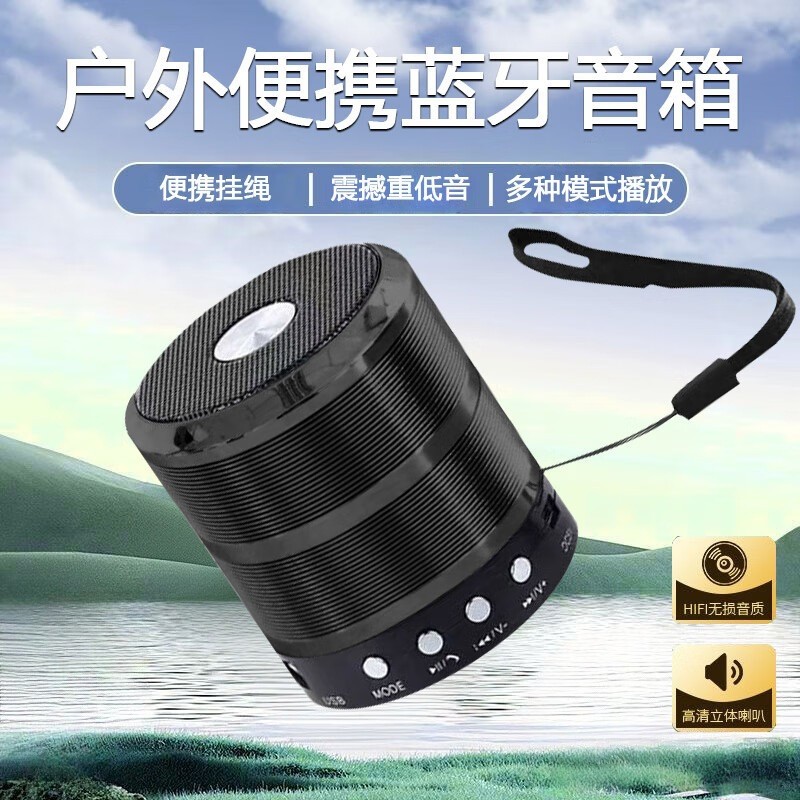 Shocking Bass Audio การ์ดลําโพงแบบพกพาคุณภาพสูงคุณภาพสูงในครัวเรือน WS-887aq260411