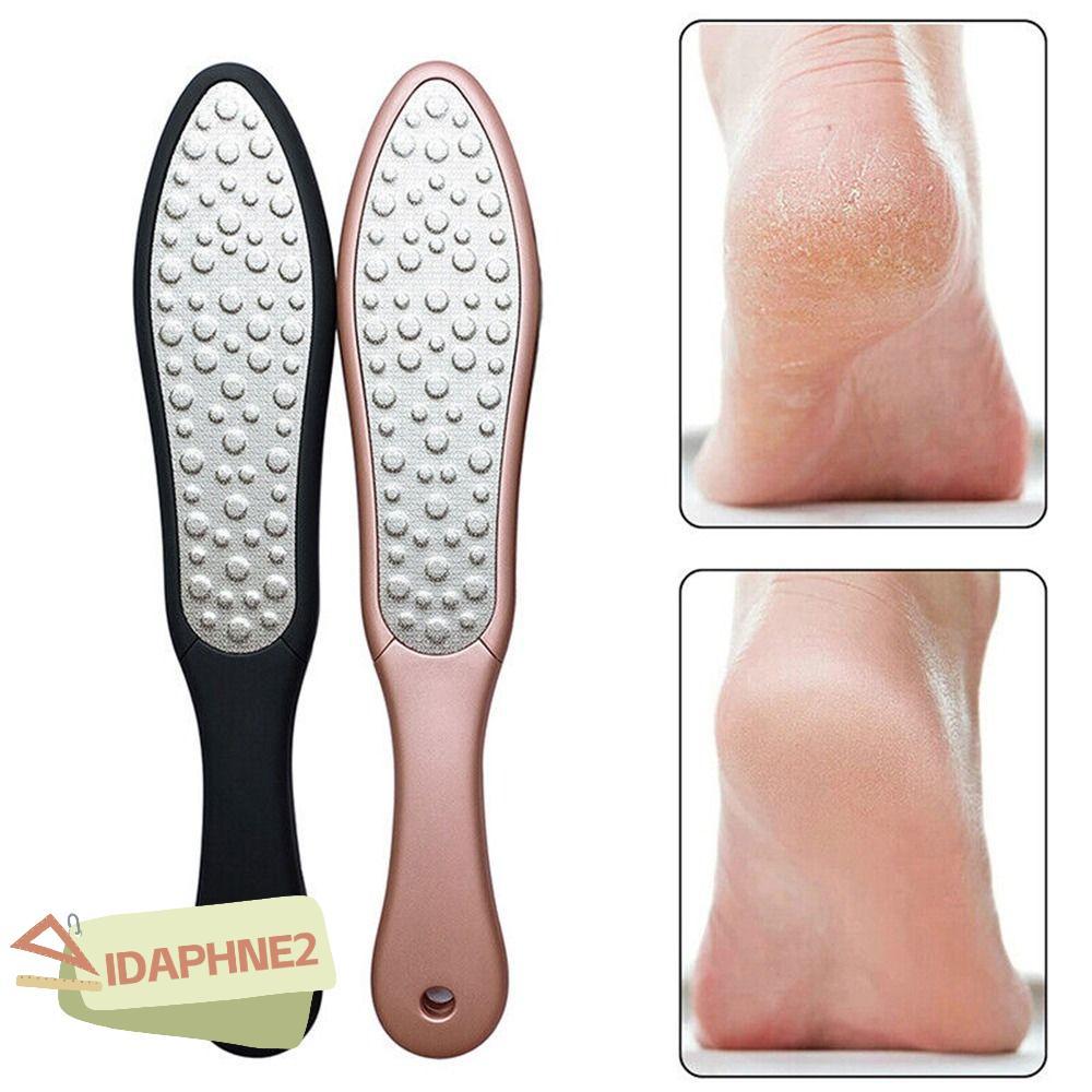 IDAPHNE2 แฟ้มเท้า เครื่องมือดูแลเท้าสองด้าน ทนทาน สําหรับขจัดผิวตายและแคลลัส พร้อมแฟ้มเล็บเท้า ใช้ที่บ้าน