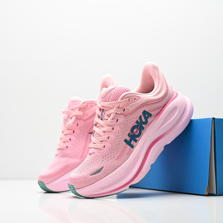 รองเท้าวิ่ง Hoka Bondi 9 สำหรับผู้หญิง สินค้านุ่ม กันกระแทกดี และระบายอากาศได้ดี