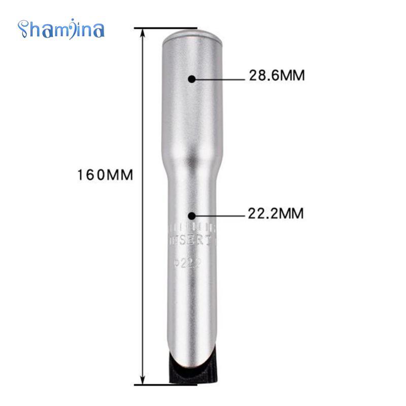 มือจับก้านอะแดปเตอร์อลูมิเนียมสำหรับจักรยาน ปรับระดับได้ ใช้งานง่ายในกิจกรรมขี่จักรยาน