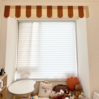 MLADEN ตกแต่งห้องผ้าม่านธงสี 130x27CM การจับคู่สี Dopamine สำหรับตกแต่งร้านค้าและห้องพัก ผ้าม่านธงสี