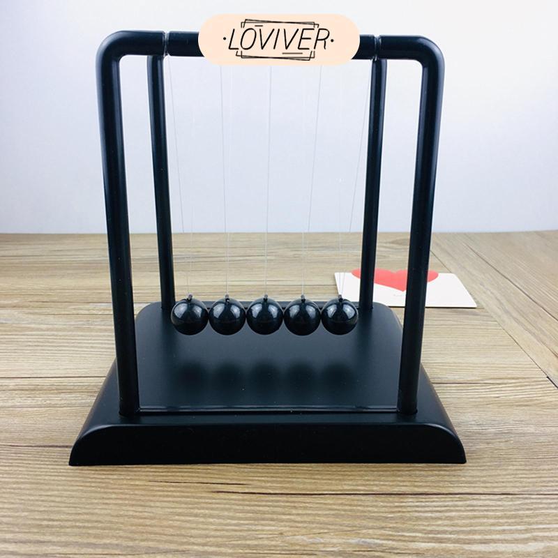 Newton Cradle Pendulum Balls ของเล่นเพื่อการศึกษาสําหรับเด็กสําหรับโต๊ะ Living