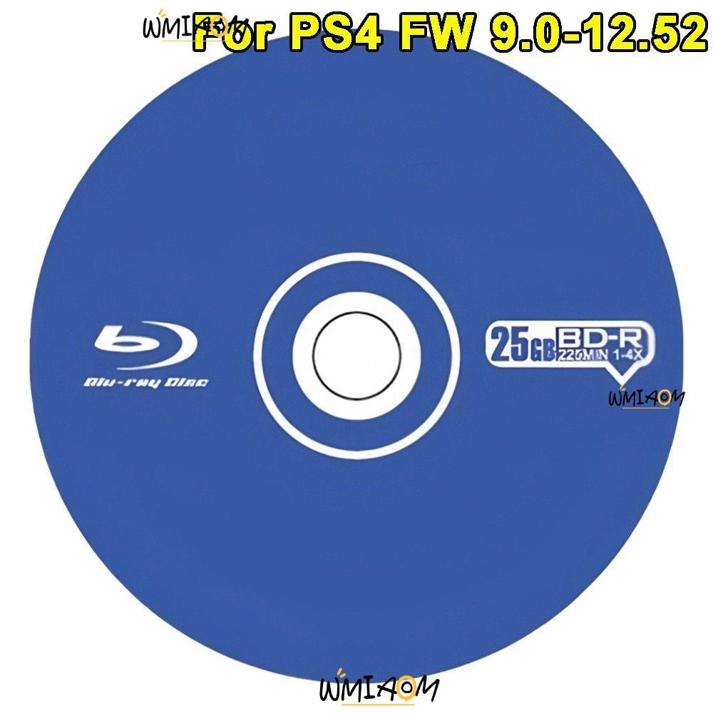 MIAOWAZ BD-JB Disc, สําหรับ Firmware 9.0-12.52 1 Click Boot All-in-One Jailbreak Disc, Homebrew เล่นเกมสํารองไม่มี PC Needed JB Disk เครื่องมือสําหรับ PS4
