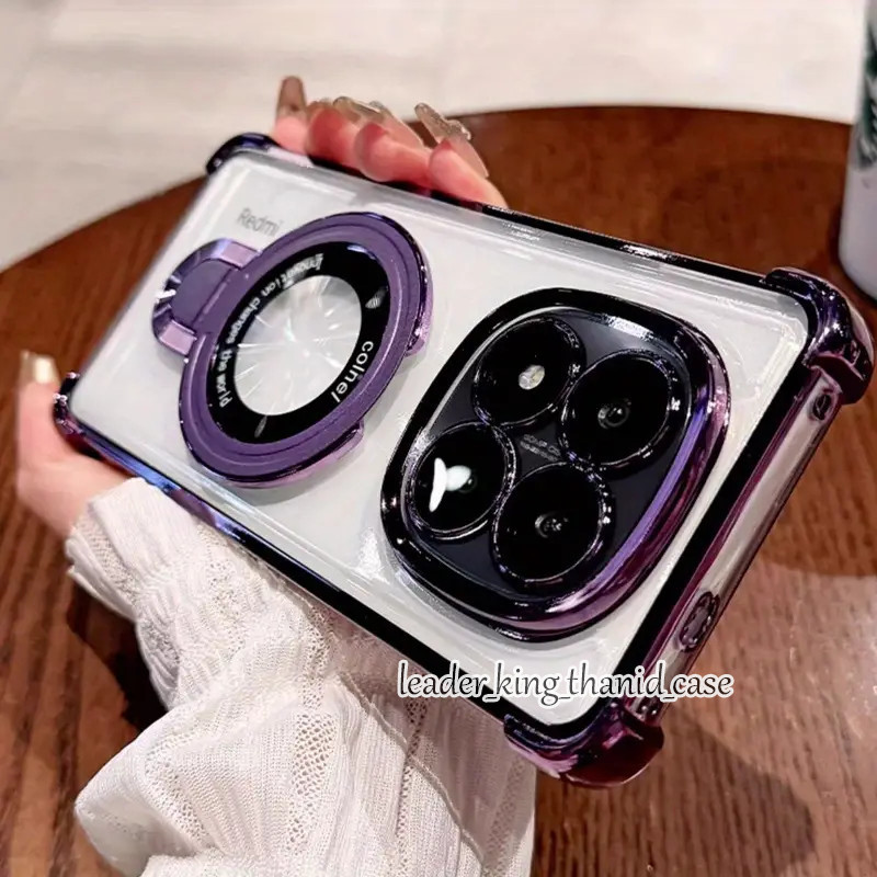 เคส For Xiaomi Redm Note 15 Pro + A7Pro Poco C85X M8Pro A7 Pro สี่มุมกันกระแทก เคส TPU โปร่งใส เคส ต