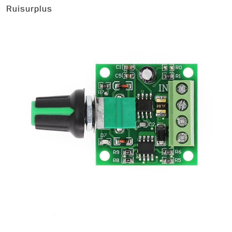 [Rui-t] 1.8V 3V 5V 6V 12V 2A PWM Dc Motor Speed Controller Variable Speed Regulator Governor Switch,