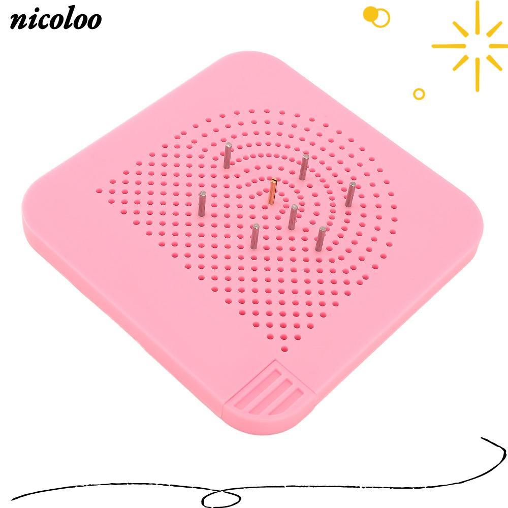 NICOLOO กระดานคู่มือ Quilling พร้อมลิ้นชักจัดเก็บพร้อม Pins Paper Quilling Board, Quilling Winder Bo