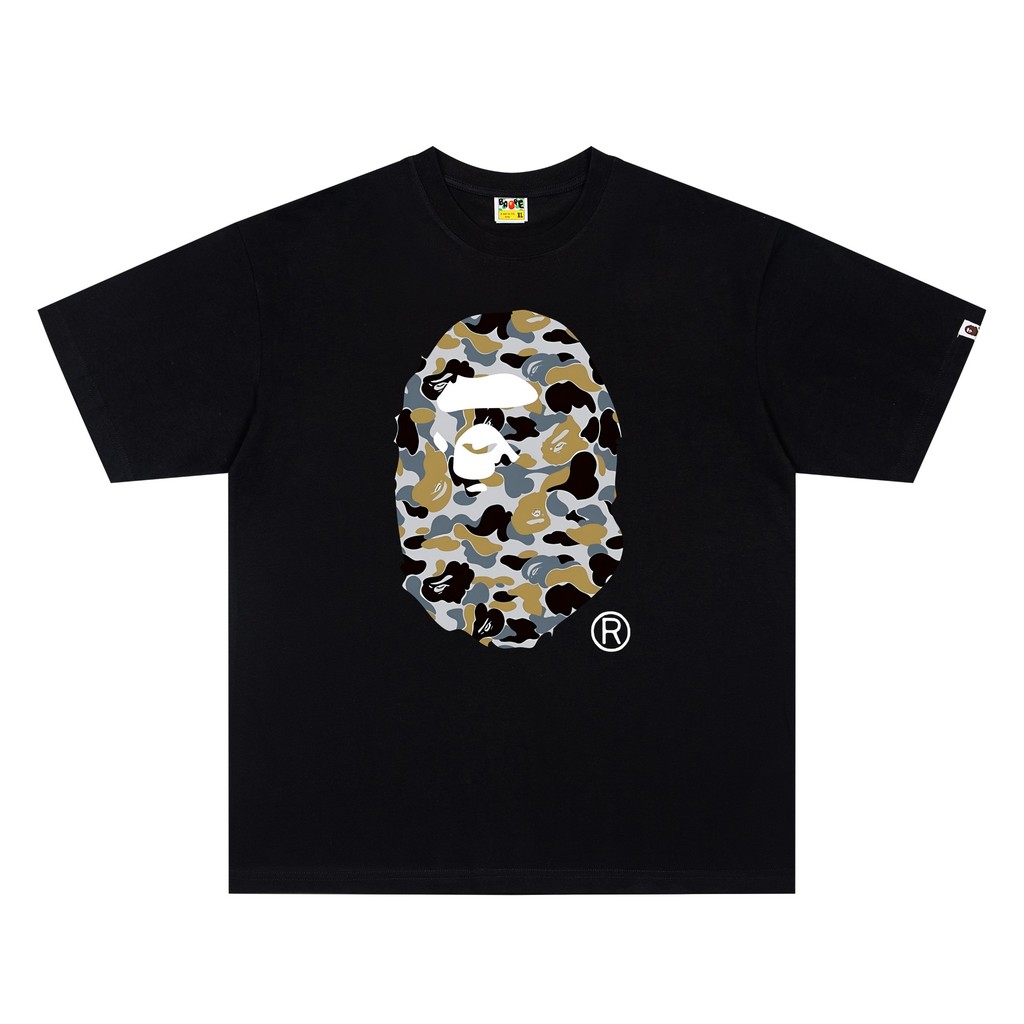 เสื้อยืดผ้าฝ้ายแขนสั้นสำหรับทุกวัน พร้อมลายพิมพ์สีสันสดใส เหมาะสำหรับทุกคน
