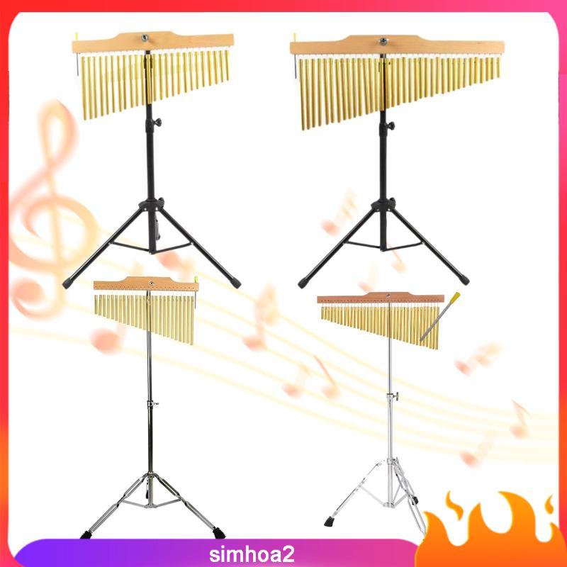 [Simhoa2] Bar Chimes เครื่องดนตรีขาตั้งปรับได้ Wind Chime Percussion สําหรับนักดนตรี School Band Reh