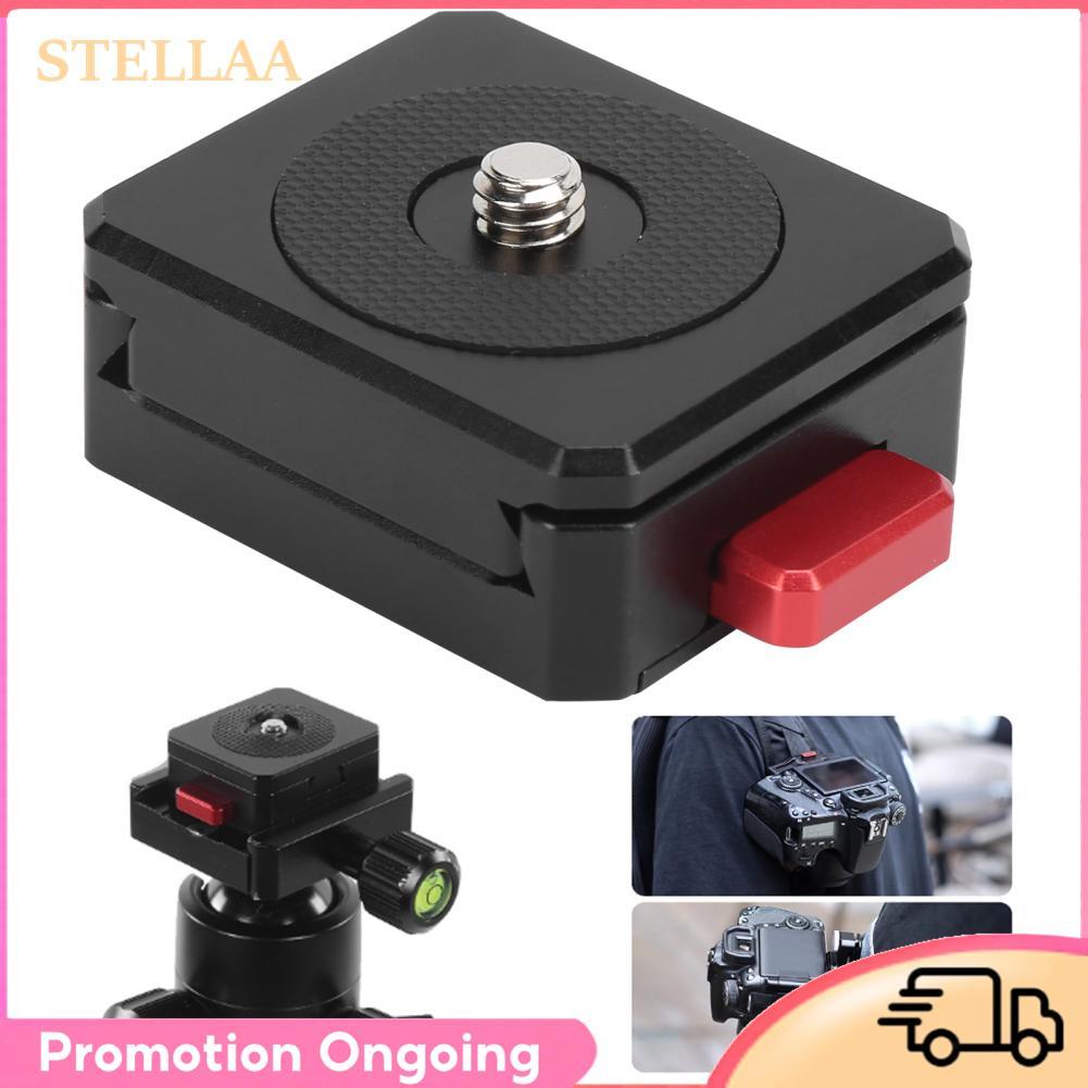 Stellaa อะแดปเตอร์ติดตั้งกล้องแบบจานด่วนแบบพกพาสำหรับแบตเตอรี่ Vmount
