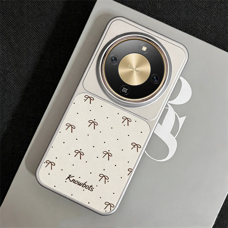Phone Case for ﻿﻿Honor X9d X9C Smart X9b X9a 5G เคส Cute Girls Minimalist Bow Casing New Large Windo