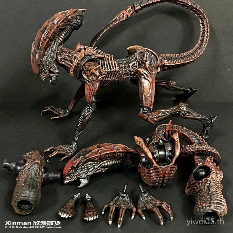 สินค้าใหม่สินค้าจํานวนมาก NA 23 ซม.Wanderer Alien Wars Predator Figure Joint Movable Model Accessories