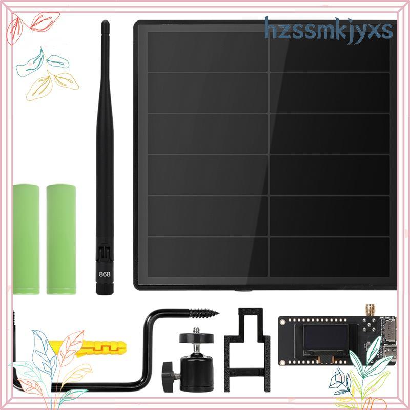 T3S3 V1.2 Meshtastic พลังงานแสงอาทิตย์ Node SX1262 2.4G LoRa เสาอากาศ 5W พลังงานแสงอาทิตย์ตาข่ายโมดู