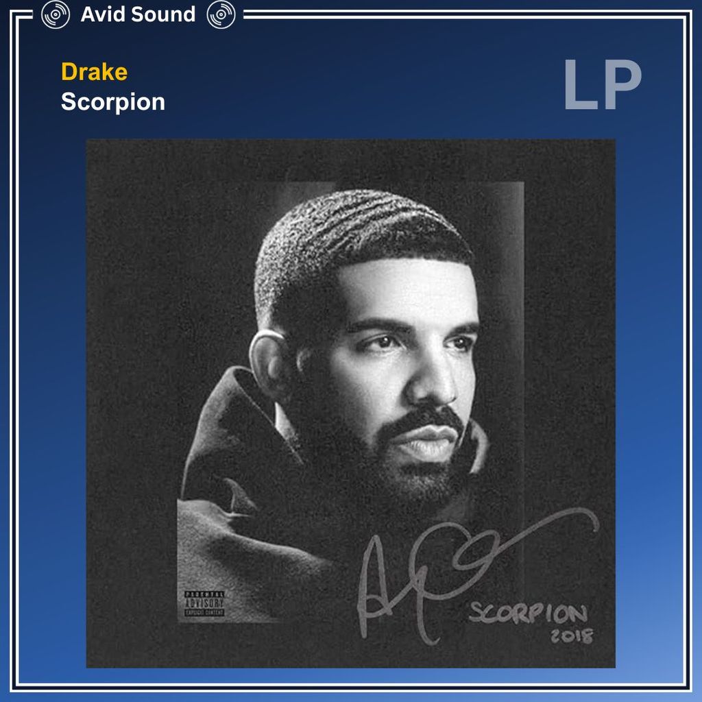 แผ่นเสียง Drake Scorpion ใหม่ ซีล Drake Vinyl LP