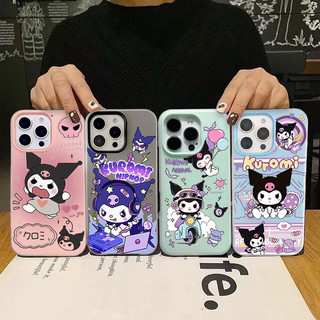 เคสโทรศัพท์ Kuromi น่ารักเท่ เหมาะสําหรับ Samsung A17, A07, A26, A06, A16, A55 5G, A35, A54, A05S, A05, A15, A14, A03, A52, A12, A03, A03, A02, A02, A02, A02, A12, A03, A02, A02, A02, A03, A02, A02, A12, A A30, A20S, M23, M13