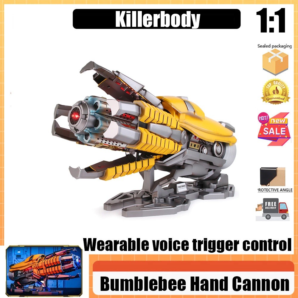 Killerbody Bumblebee 1/1 Hand Cannon Chiyo Mecha Bumblebee Hand Cannon การควบคุมทริกเกอร์เสียงสะสม