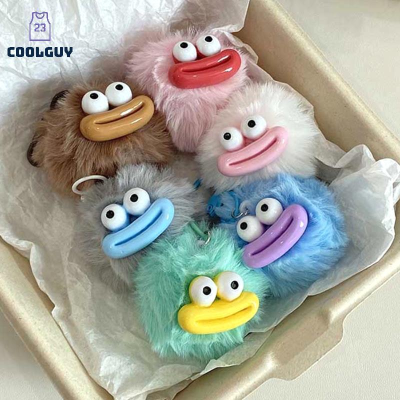 [YLSW] ไส้กรอกปากผมตุ๊กตาตุ๊กตาจี้พวงกุญแจ Charms อุปกรณ์เสริมกระเป๋า TH - รูปที่ 2