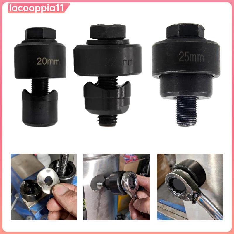 [lacooppia11] แผ่นโลหะ Punch Hole Punch Hole Cutter Conduit Punch Die ชุดความแม่นยําสูงแผ่นโลหะ Knoc