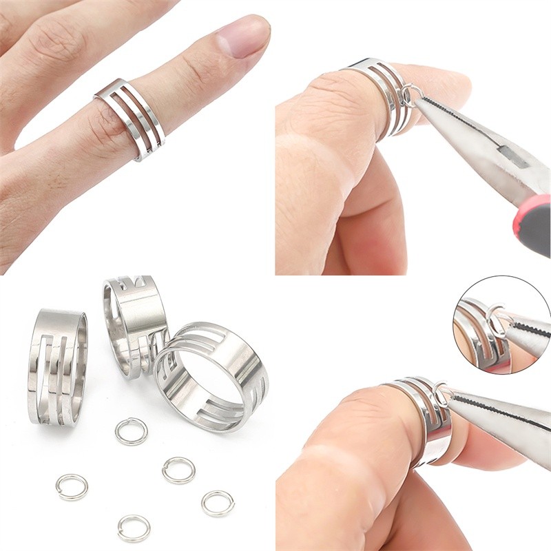 เครื่องมือทำแหวนครึ่งวงโค้ง สแตนเลส สำหรับงานDIY สร้างสรรค์เครื่องประดับ