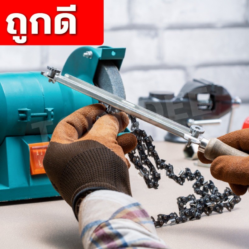 โซ่เลื่อยยนต์ตราเสือ 11.5,16,22 นิ้ว อะไหล่เลื่อย 3/8 คมทน 100% - รูปที่ 2