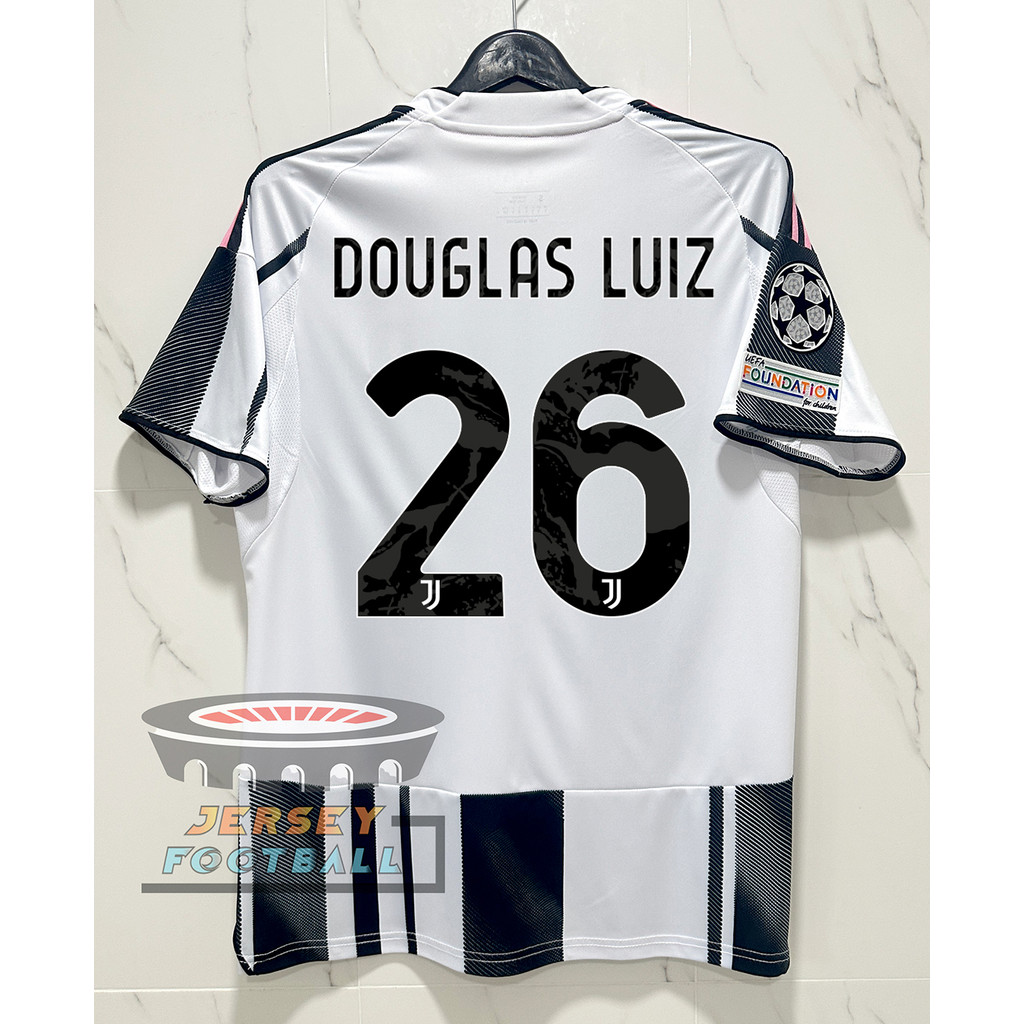 มาใหม่ !! เสื้อกีฬา ฟุตบอล ยุLวuตุส Home เหย้า 3A เกรดแฟนบอล ปี 2025/26 ใหม่ล่าสุด พร้อมชื่อเบอร์ อาร์ม UCL - รูปที่ 4