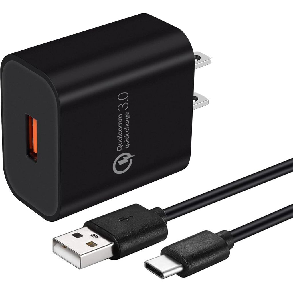 Quick Charge 3.0 Fast Charger สําหรับ LG Stylo 4 5 6, ThinQ G5 G6 G7 G8 G8X K51, V20 V30 V30S V35 V4