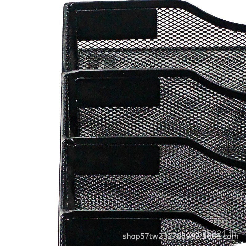 แฟ้มคอลัมน์ข้ามพรมแดนห้าชั้นติดผนังจัดเก็บอุปกรณ์สํานักงานชั้นวางจัดระเบียบชั้นวางแฟ้มโลหะเหล็กหนังส