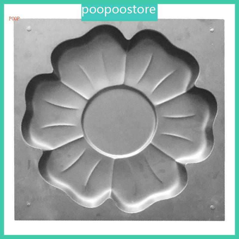 POOP สําหรับ Path Maker DIY แม่พิมพ์คอนกรีต Step Stone Cement Paving ภูมิทัศน์กระเบื้องปูพื้น P