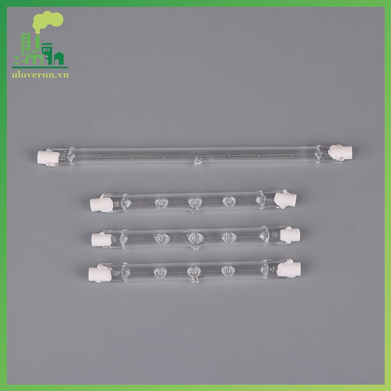 Uloverun โคมไฟ 70-1000W Double Ended Linear R7s หลอดไฟฮาโลเจน AC220-240V ตกแต่งในครัวเรือน R7s หลอดไ