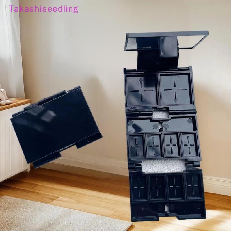 (Takashiseedling) Portable Foldingbination Palette Makeup Eyeshadow Lipstick Blush Packaging Box Emp