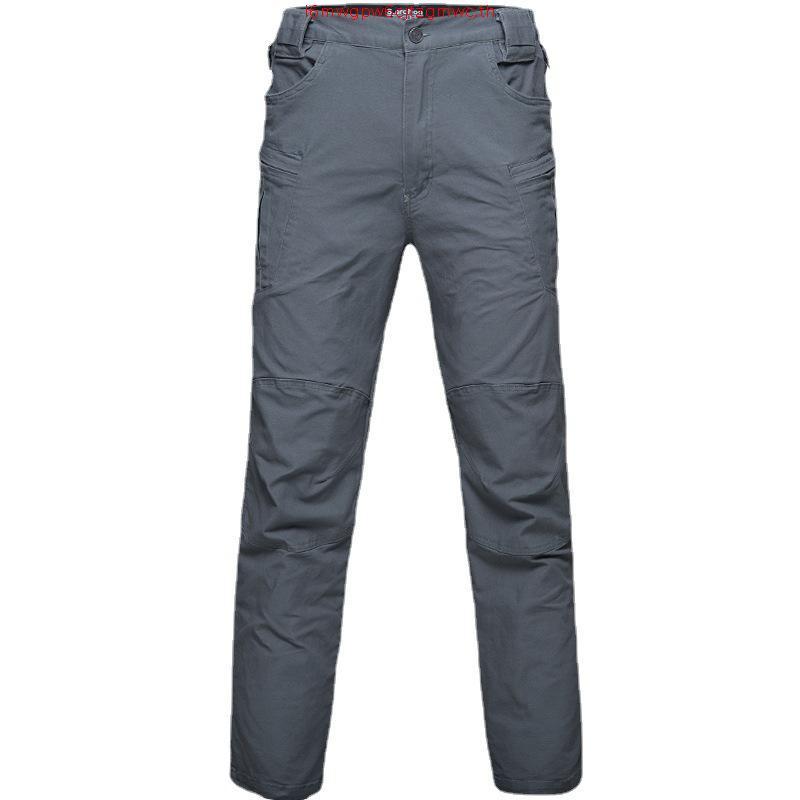 IX8 กางเกงคาร์โก้ ผ้ายืด cotton spandex หนา กางเกงยุทธวิธี มีช่องกระเป๋าหลายช่อง S-3XL