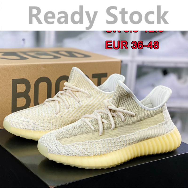 Lele Ready Stock High-Quality Premium Version 3m Plus Size Shoes "Natural" Unisex fz5246 JQ8S