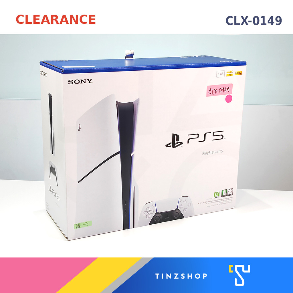 [Clearance] CLX-0149 PlayStation5 Slim Disc Edition (CFI-2018A01) : เครื่อง PS5 SLIM รุ่นใส่แผ่น (สต