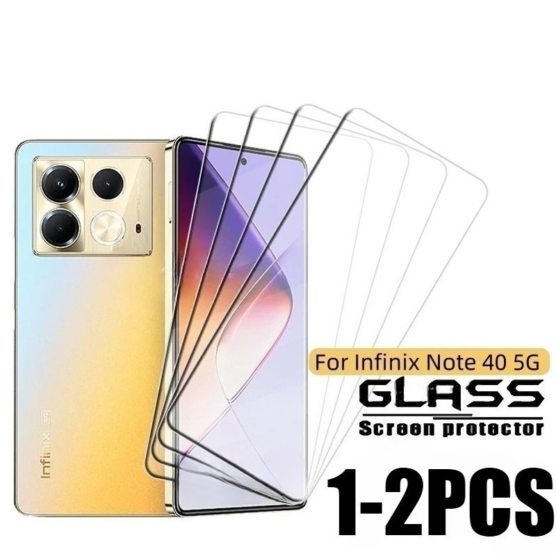 1-2 ชิ้น HD ฟิล์มกระจกนิรภัยใสสําหรับ itel A04 A05s A48 A49 A50 A50C A60 A60s A70 A80 A90 ระเบิดสีดํ
