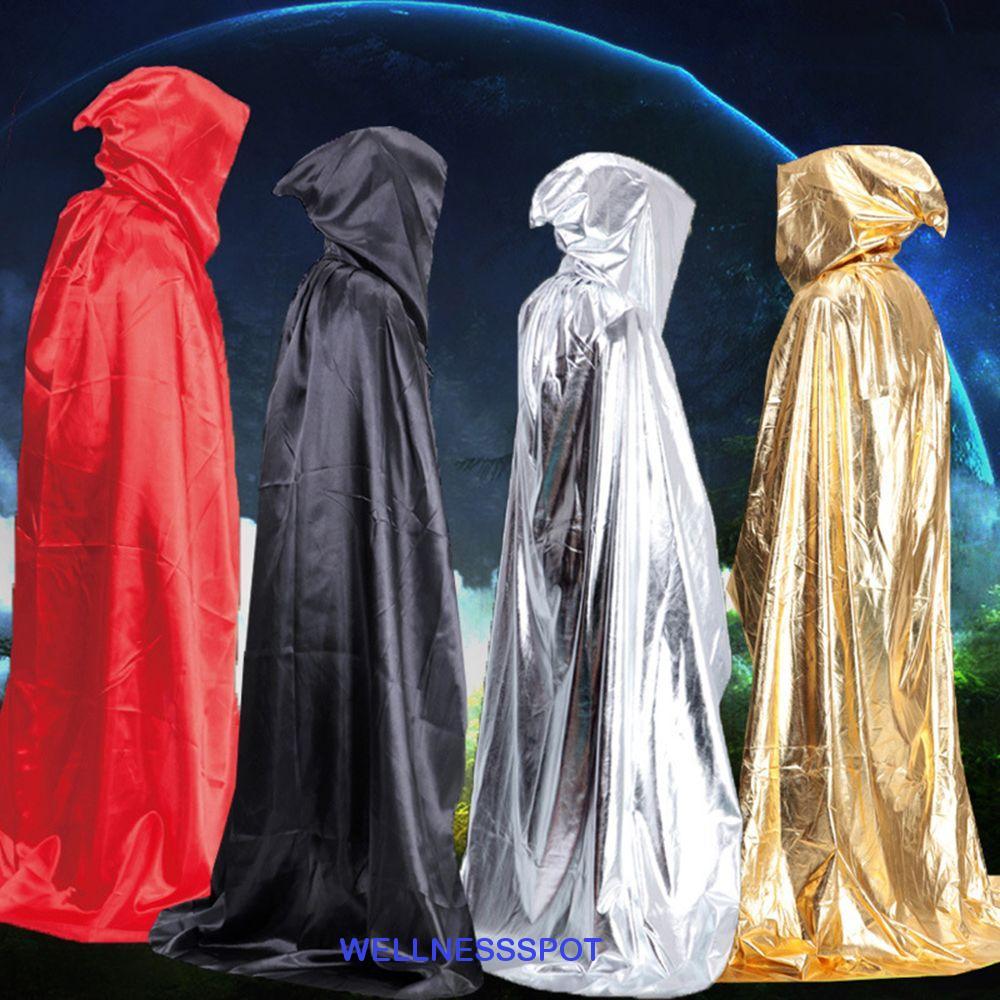 WELLNESSSPOT Grim Reaper Costume Jacket สำหรับงานปาร์ตี้และคอสเพลย์