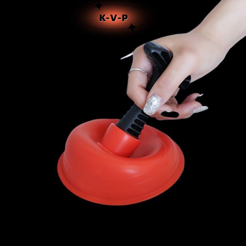KVP ห้องน้ําถ้วย Plunger Plunger ที่มีประสิทธิภาพ Slip Proof Handle ที่มีประสิทธิภาพท่อระบายน้ําขนาด