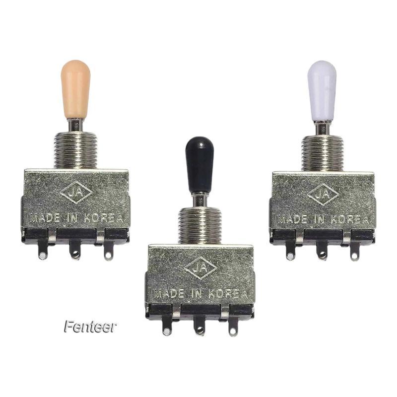 [Fenteer] Guitar 3 Way Toggle Switch สําหรับอุปกรณ์กีตาร์ไฟฟ้าเปลี่ยนน้ําหนักเบา