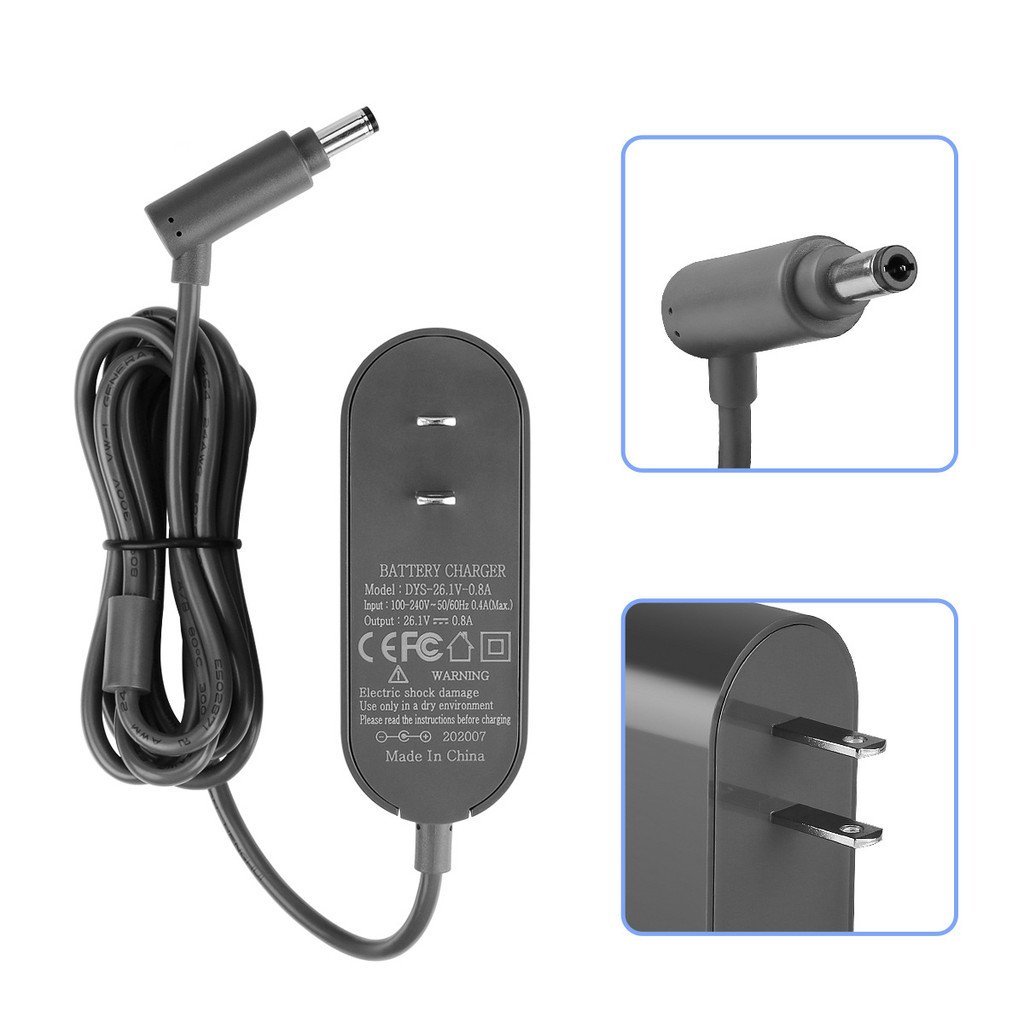 Charger เครื่องดูดฝุ่น 0.8A Charger dysonson Fast V6V7V8DC62 Adapt แบตเตอรี่ dyson HEXG