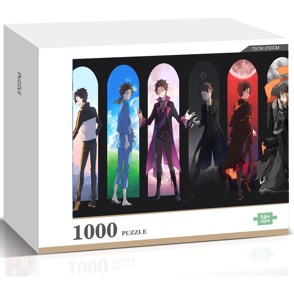 Natsuki Subaru จิ๊กซอว์ปริศนาของเล่นของขวัญเกมครอบครัว