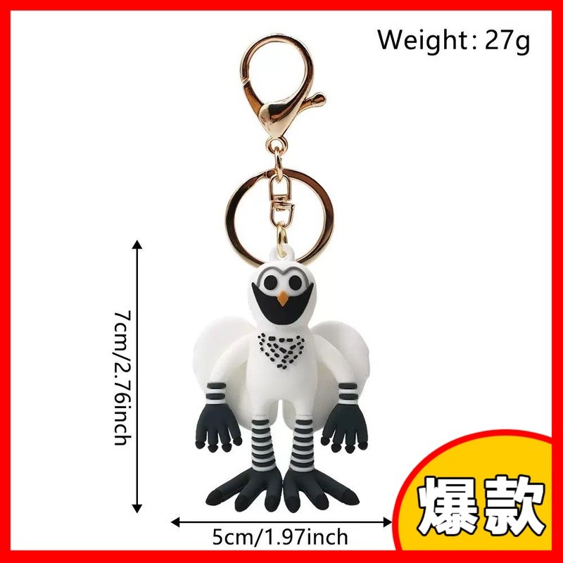 สินค้าใหม่ 99Nights99 Night พวงกุญแจสยองขวัญเกม Merchandise 99 Night Elk นกฮูกของเล่นจี้66251226