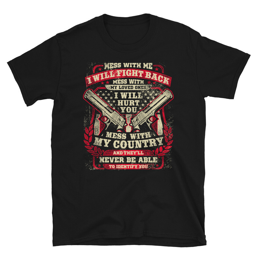 เสื้อยืด Gun Control Mess With Me 2Nd Amendment FreedomS-5XL