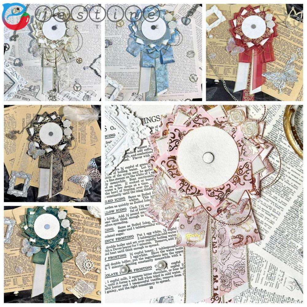 JESTINE อะนิเมะผู้ถือป้าย,คอสเพลย์ตกแต่งดอกไม้ Pins ฐานแสดง, Ita กระเป๋าเติมป้ายดอกไม้น้ําหนักเบาหรู