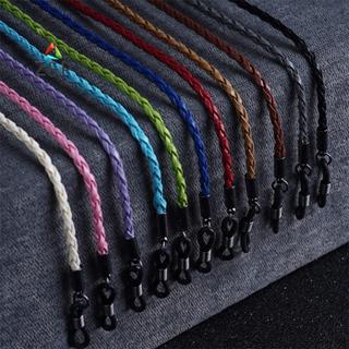 Z&พี หนาบิดแว่นกันแดดหนังเชือกโซ่แว่นตาแว่นตาเชือกเส้นเล็กสา…