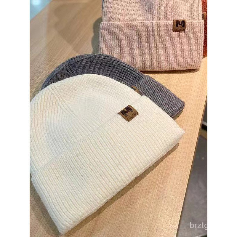 หมวกถักผู้หญิง ทำจากผ้าขนสัตว์หนา สไตล์ญี่ปุ่น สำหรับฤดูหนาว ออกแบบให้มีการปกปิดหูได้อย่างคล่องตัวและสบาย