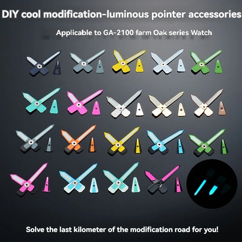 GA2100 GA2110 GA-B2100 เปลี่ยนนาฬิกา Dial & Hands สําหรับ Casio G-Shock CasiOak – Custom Mod Parts ส