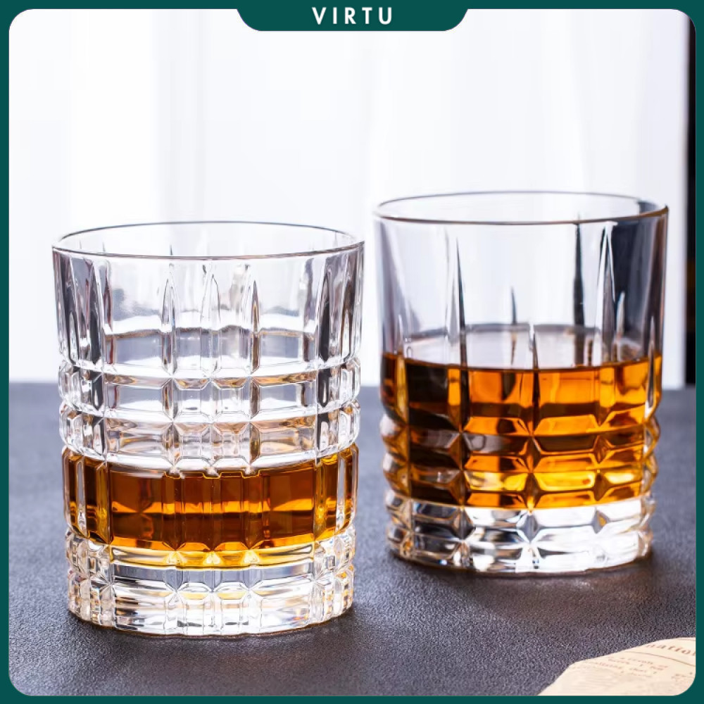 HIGHLAND Crystal Old Fashion Rock Glass แก้วค็อกเทล Whisky 300ml - 5421D