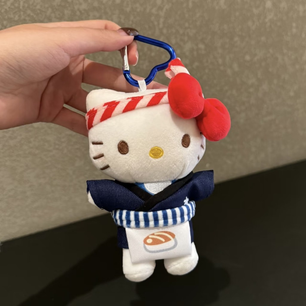 Sushi hellokitty Bag Pendant Cartoon Cute Plush Hello Kitty Keychain Doll Gifts