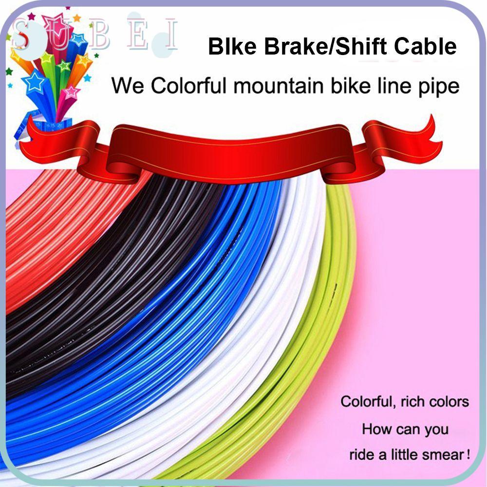 SUKAA Shift Cable Wire 6 สี อุปกรณ์สำหรับการปรับเกียร์จักรยาน