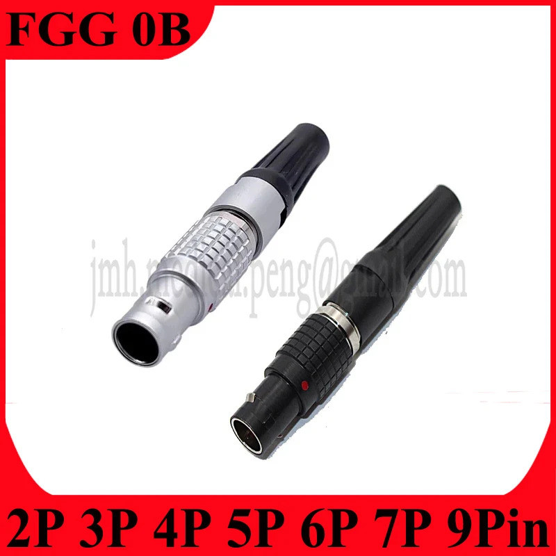 FGG 0B 2 3 4 5 6 7 9 Pin ปลั๊กชายการบิน Fast Connector สําหรับอุปกรณ์เสียง Arri Alexa กล้อง Timecode