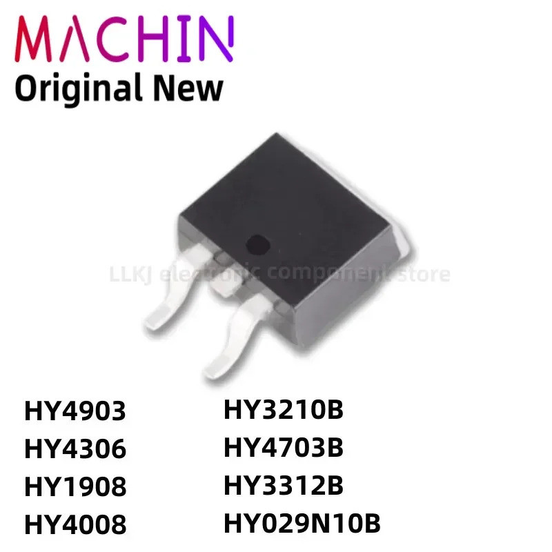 5pcs HY4903 HY4306 HY1908 HY4008 HY3210B HY4703B HY3312B HY029N10B TO263 Field Effect ทรานซิสเตอร์